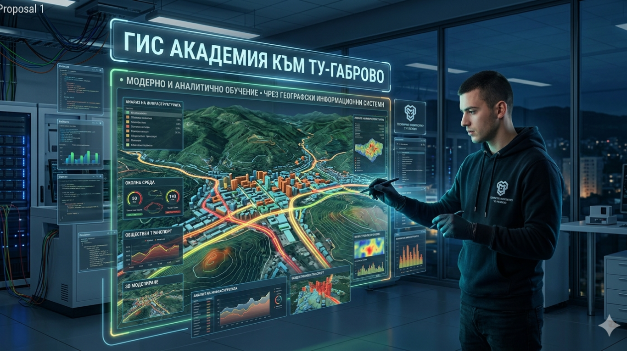 ГИС АКАДЕМИЯ КЪМ ТУ–ГАБРОВО