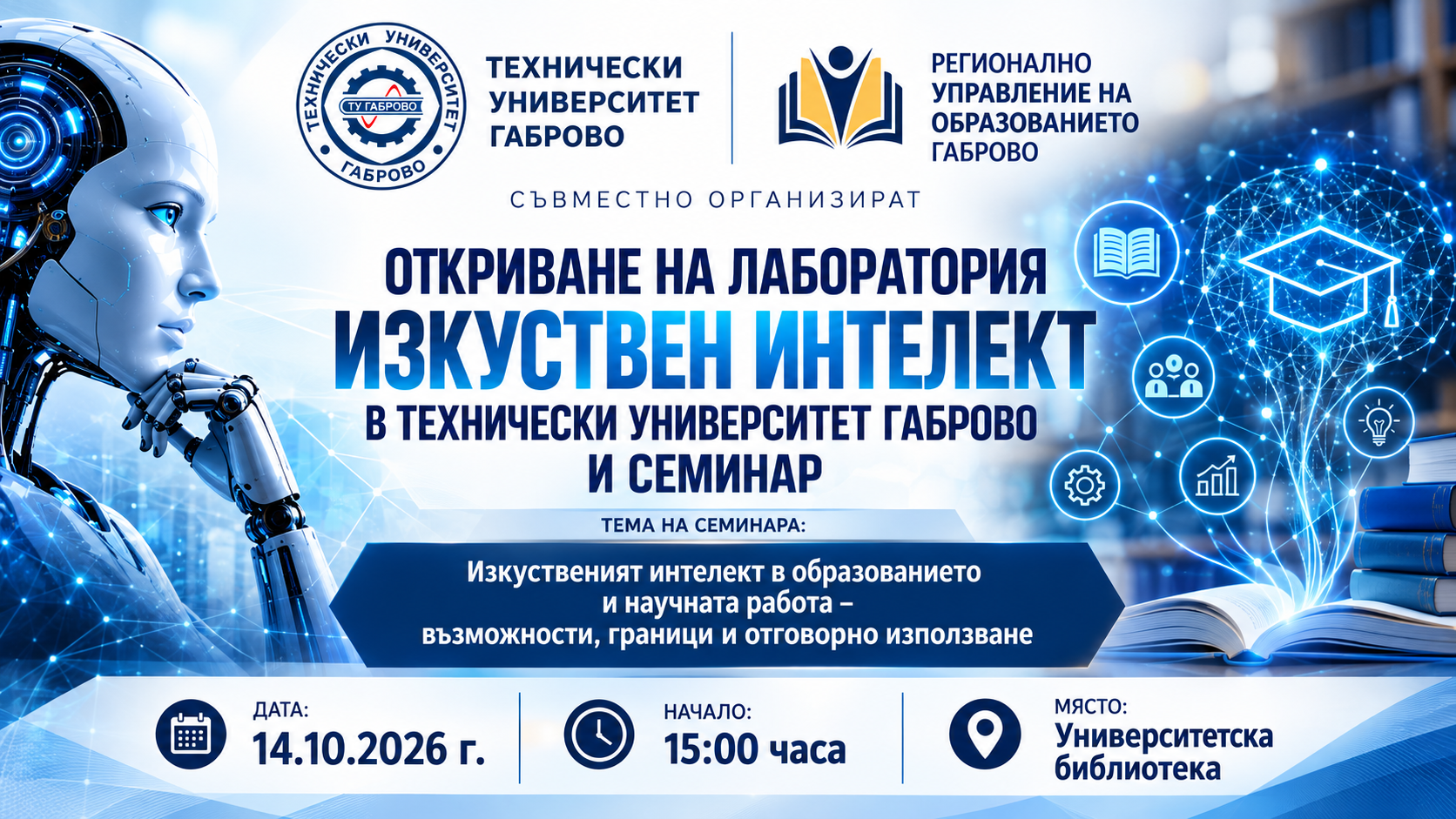 Откриване на лаборатория Изкуствен интелект